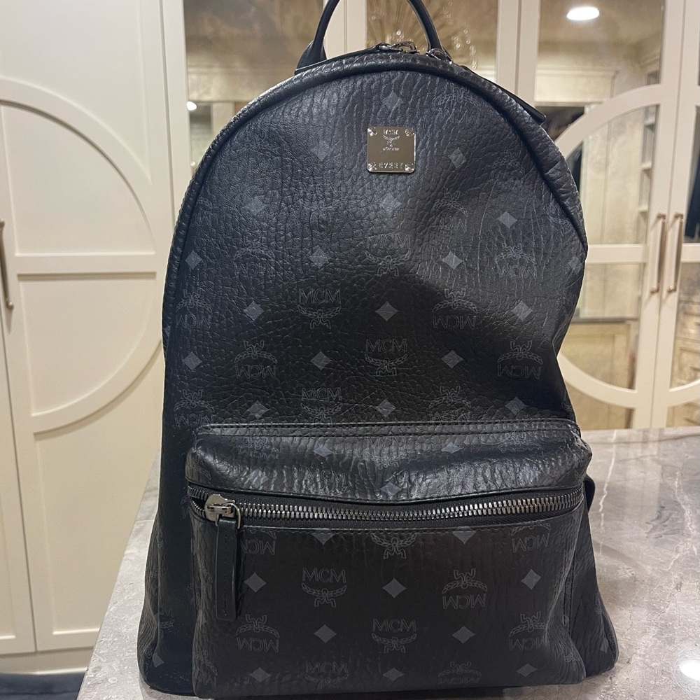 Authentic Unisex Medium Mcm Backpack! - image 1